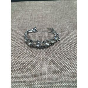 Vintage 1950s Kramer of NY Rhinestone Bracelet Bridal